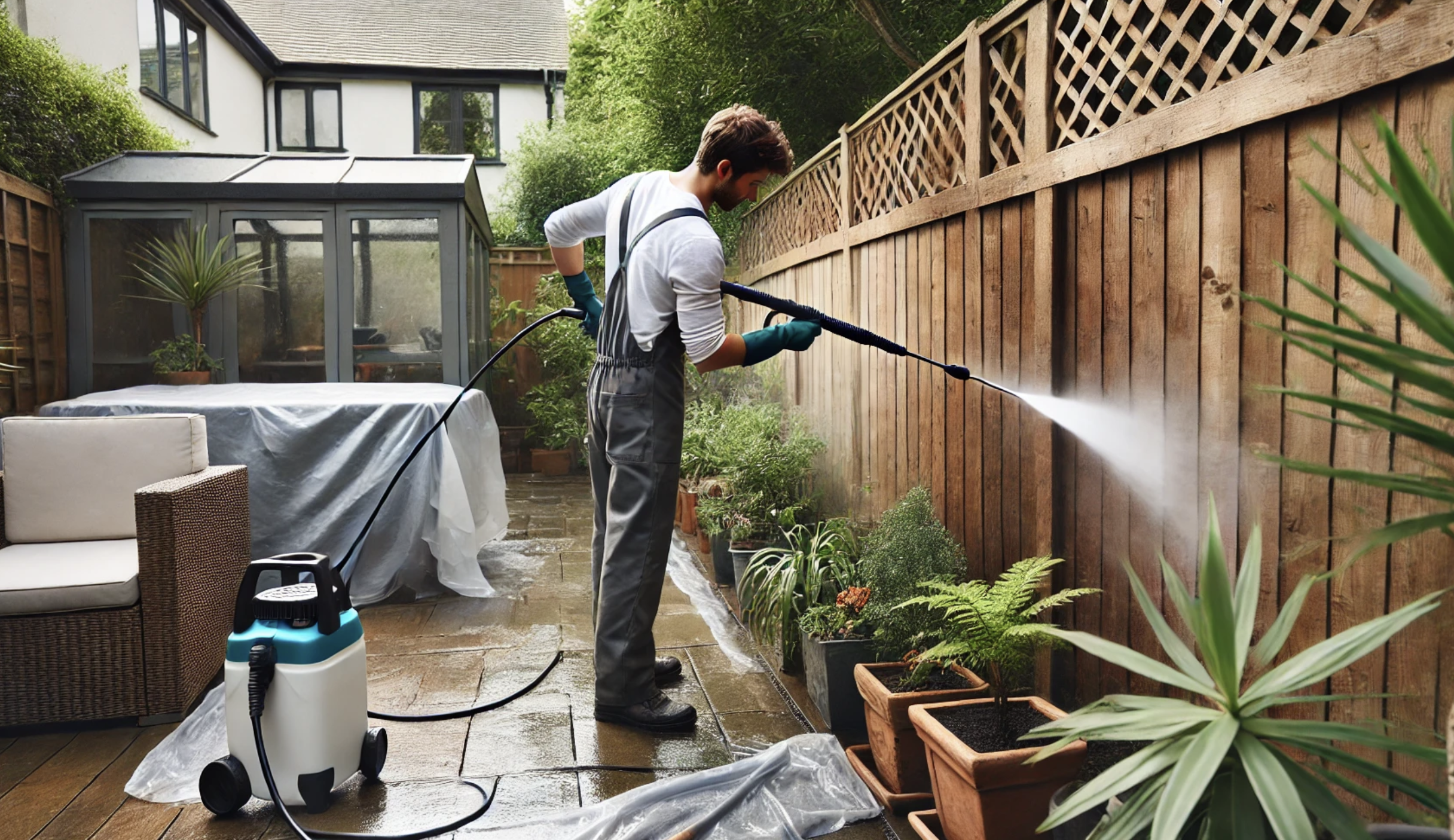 Fence & Garden Structure Cleaning